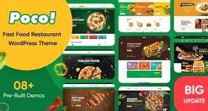Poco – Fast Food Restaurant WordPress Theme