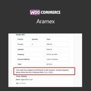 WooCommerce Aramex