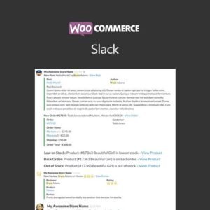WooCommerce Slack