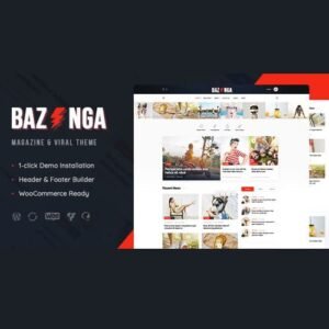 Bazinga | Modern Magazine & Viral Blog WordPress Theme