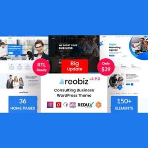 Reobiz - Consulting Business WordPress Theme