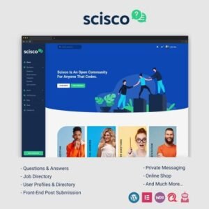 Scisco - Questions and Answers WordPress Theme